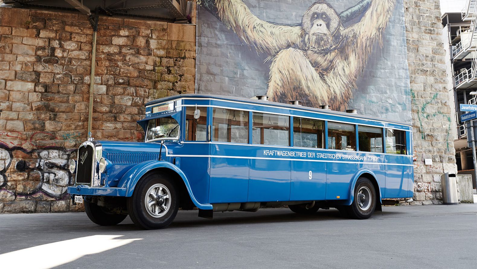 Oldtimer Bus der VBZ