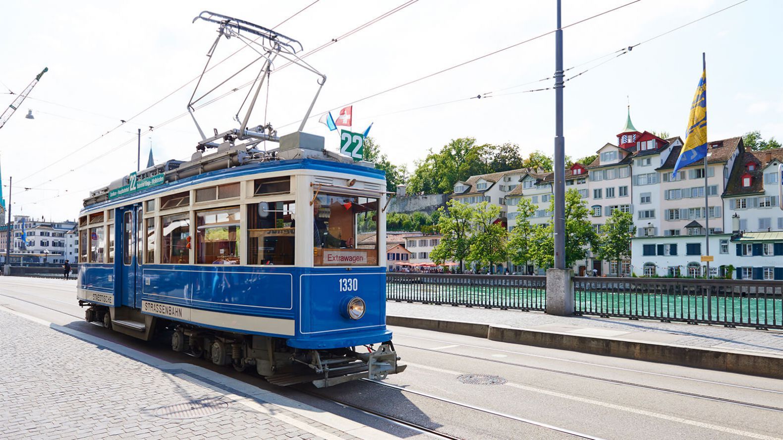 Altes Tram der VBZ